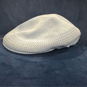 Kangol Tropic 504 Ventair Flat Cap – Light Blue, Size Large, Made in USA